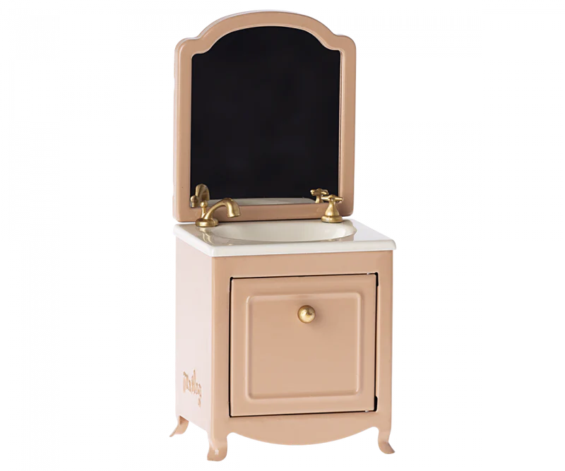 Maileg Sink Dresser W. Mirror, Mouse, Multiple Options