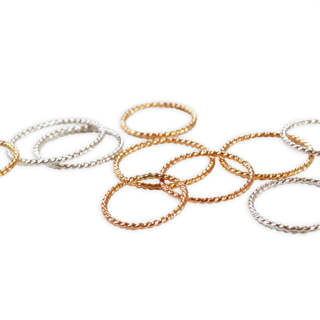 Glamrocks - Glitter Stacking Ring, multiple options