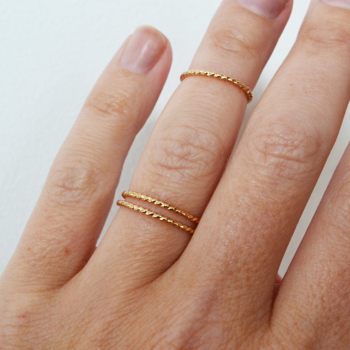 Glamrocks Glitter Stacking Ring - Multiple Options