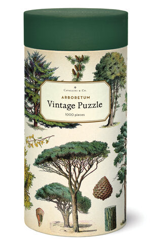 Cavallini & Co. 1000 Piece Vintage Print Puzzles - Multiple Options