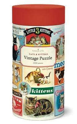 Cavallini & Co. 1000 Piece Vintage Print Puzzles - Multiple Options