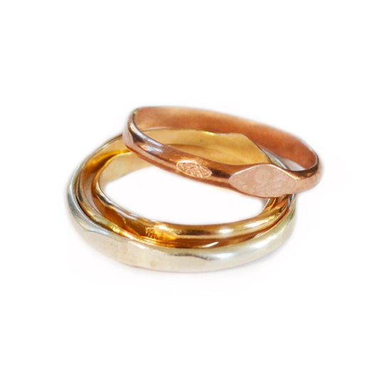 Glamrocks Wave Stacking Ring - Multiple Options