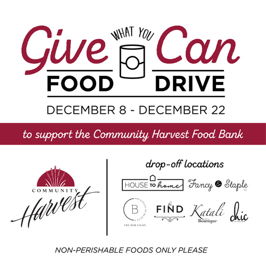 Give What You Can Food Drive
