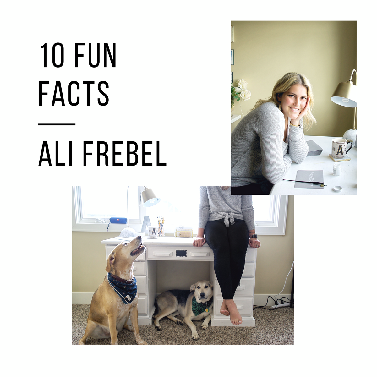 10 Fun Facts: Ali Frebel | Frebella Calligraphy & Design