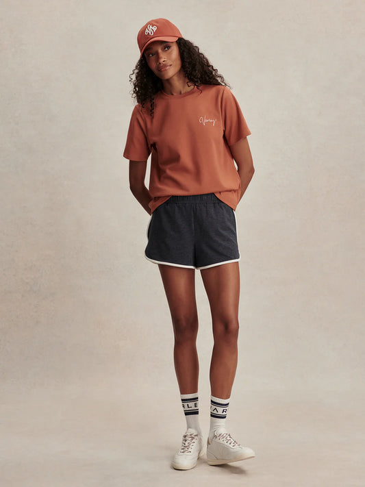 Varley Marty Active Short 3", Navy Marl