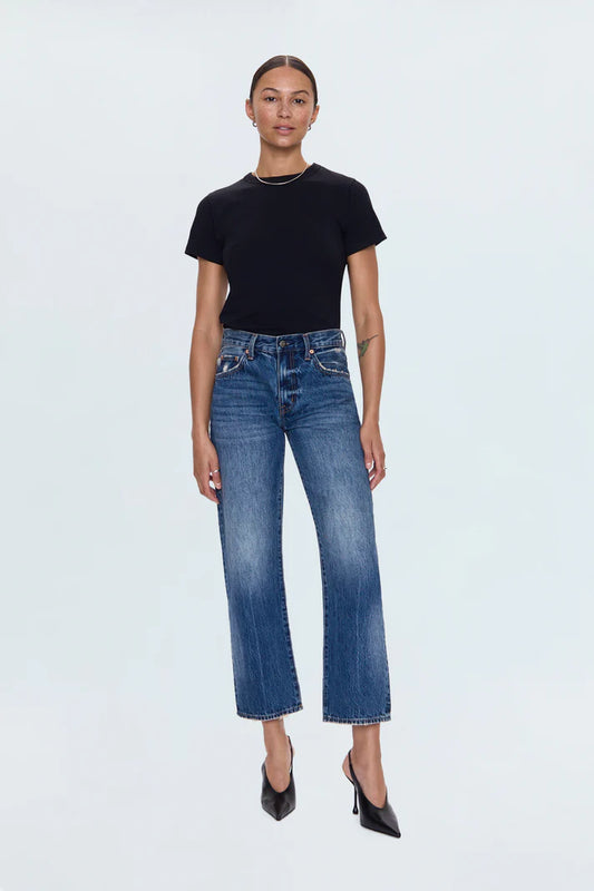 Pistola Lexi Mid Rise Bowed Straight, Artisan