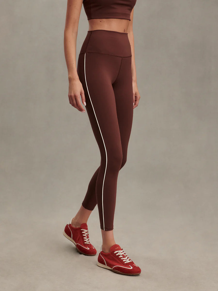 Varley FreeSoft™ Piped Legging 28", Brown Stone
