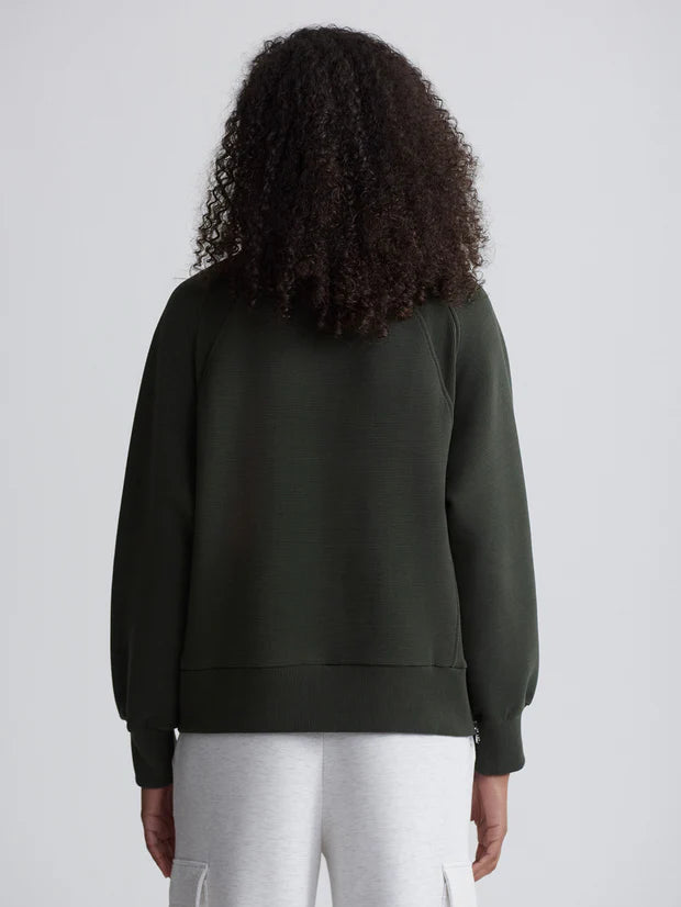 Varley Goulding Sweat, Dark Resin Green