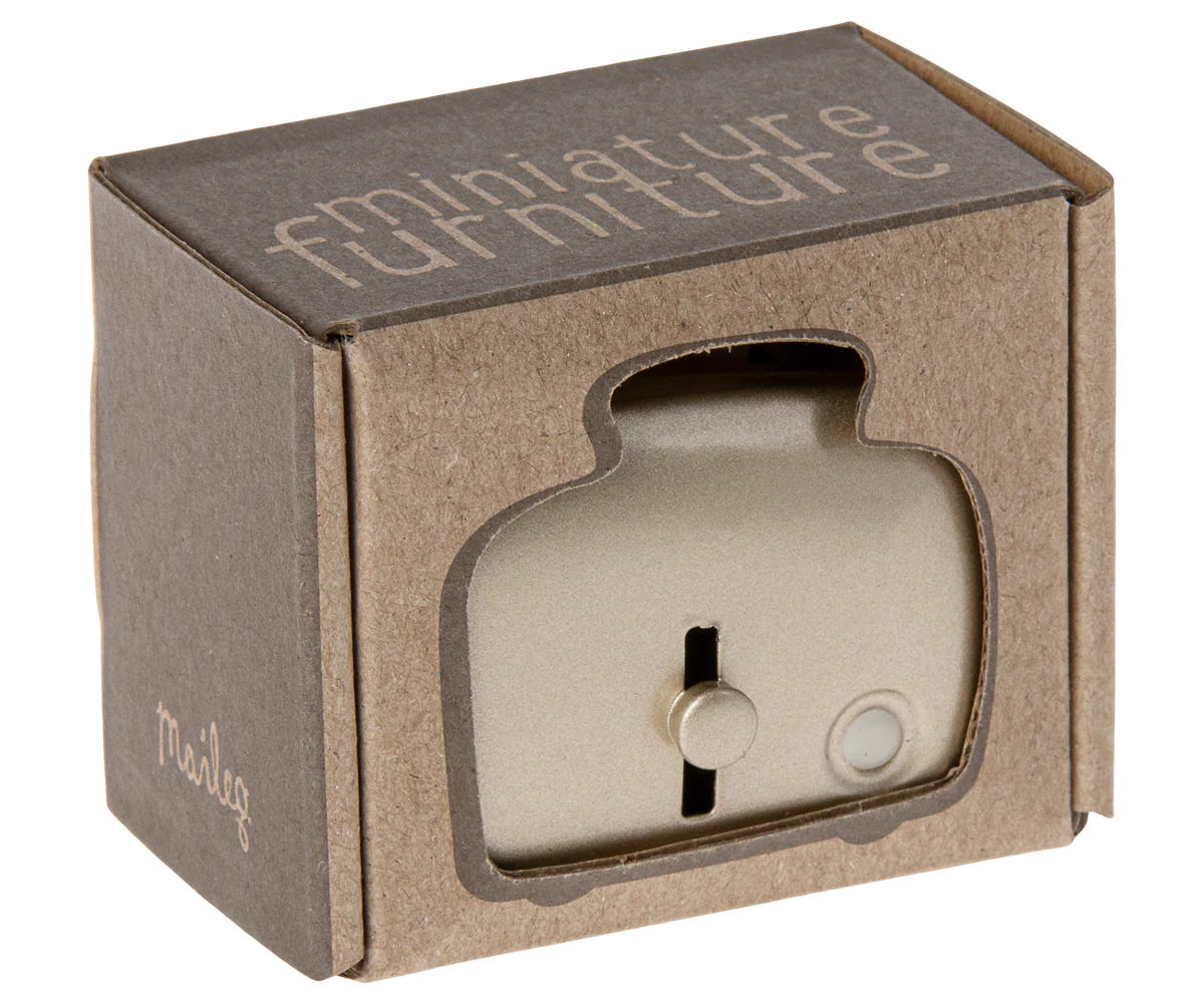 Maileg Toaster with Bread, Miniature, Silver