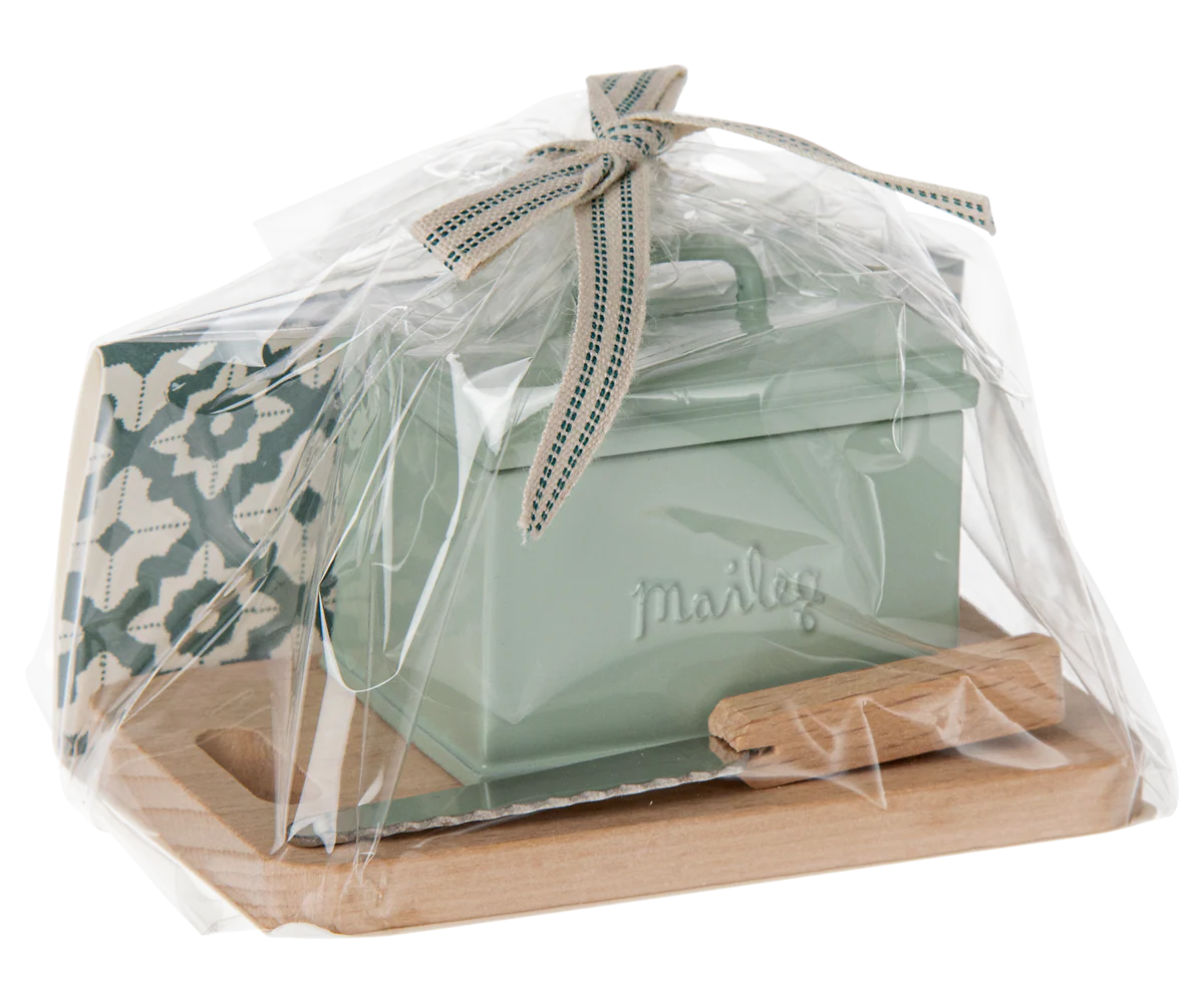Maileg Bread Box w/ Utensils, Miniature