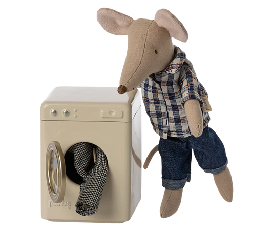 Maileg Washing Machine, Mouse