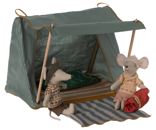 Maileg Happy Camper Tent, Mouse