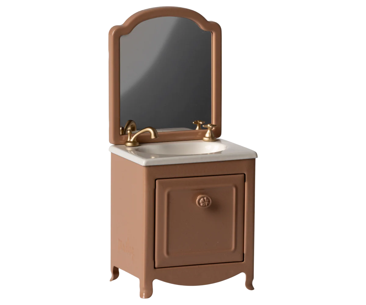 Maileg Sink Dresser w Mirror, Mouse - Multiple Options
