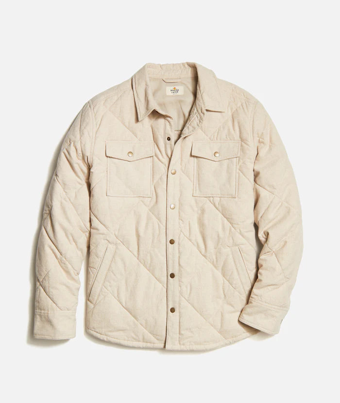 Marine Layer Olin Quilted Overshirt