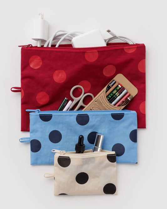 Baggu Flat Pouch Set - Multiple Options