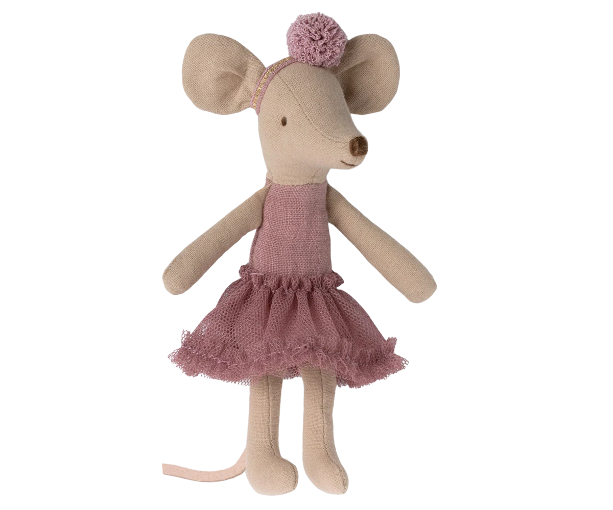 Maileg Ballerina Mouse, Big Sister, Heather