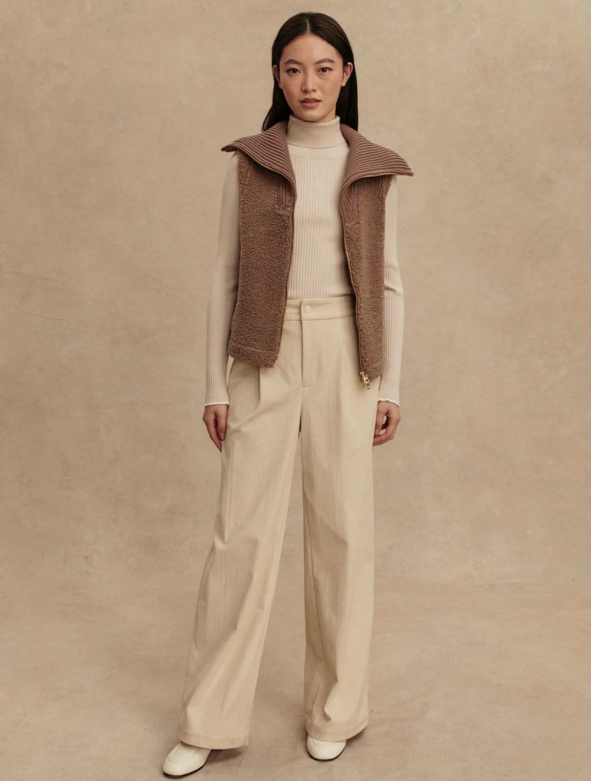 Varley Aspen Gilet, Ash Taupe