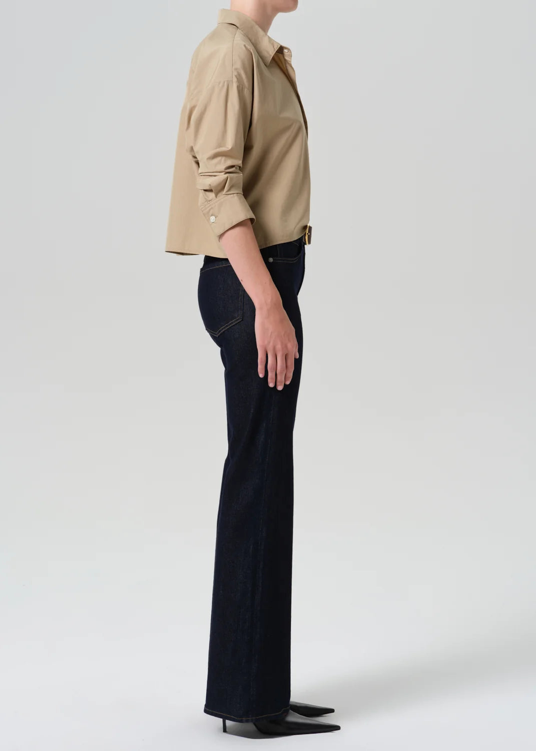 Citizens of Humanity Lilah High Rise Bootcut 32.5", Inky Rinse