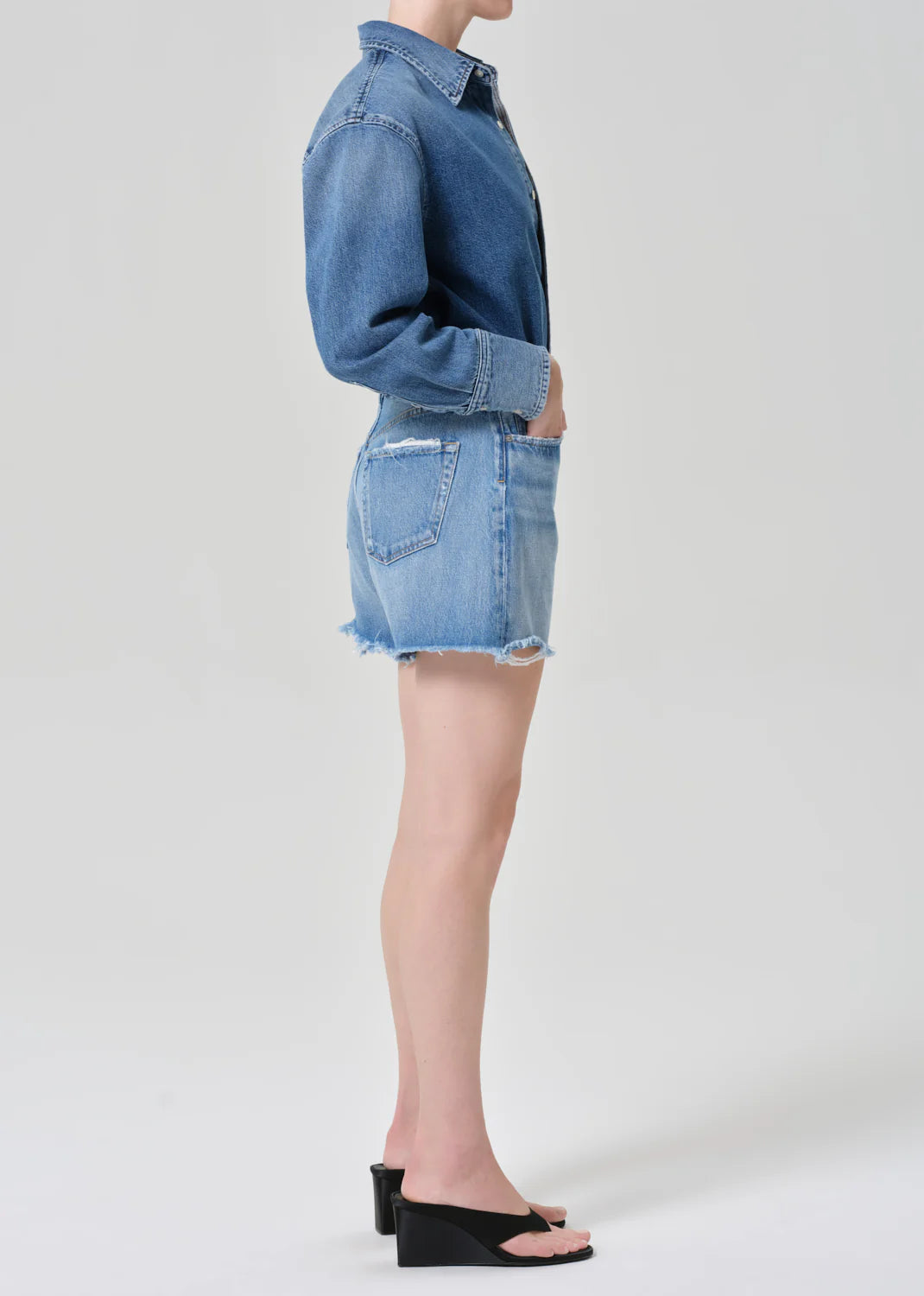 Citizens of Humanity Marlow Long Vintage Short, Desi