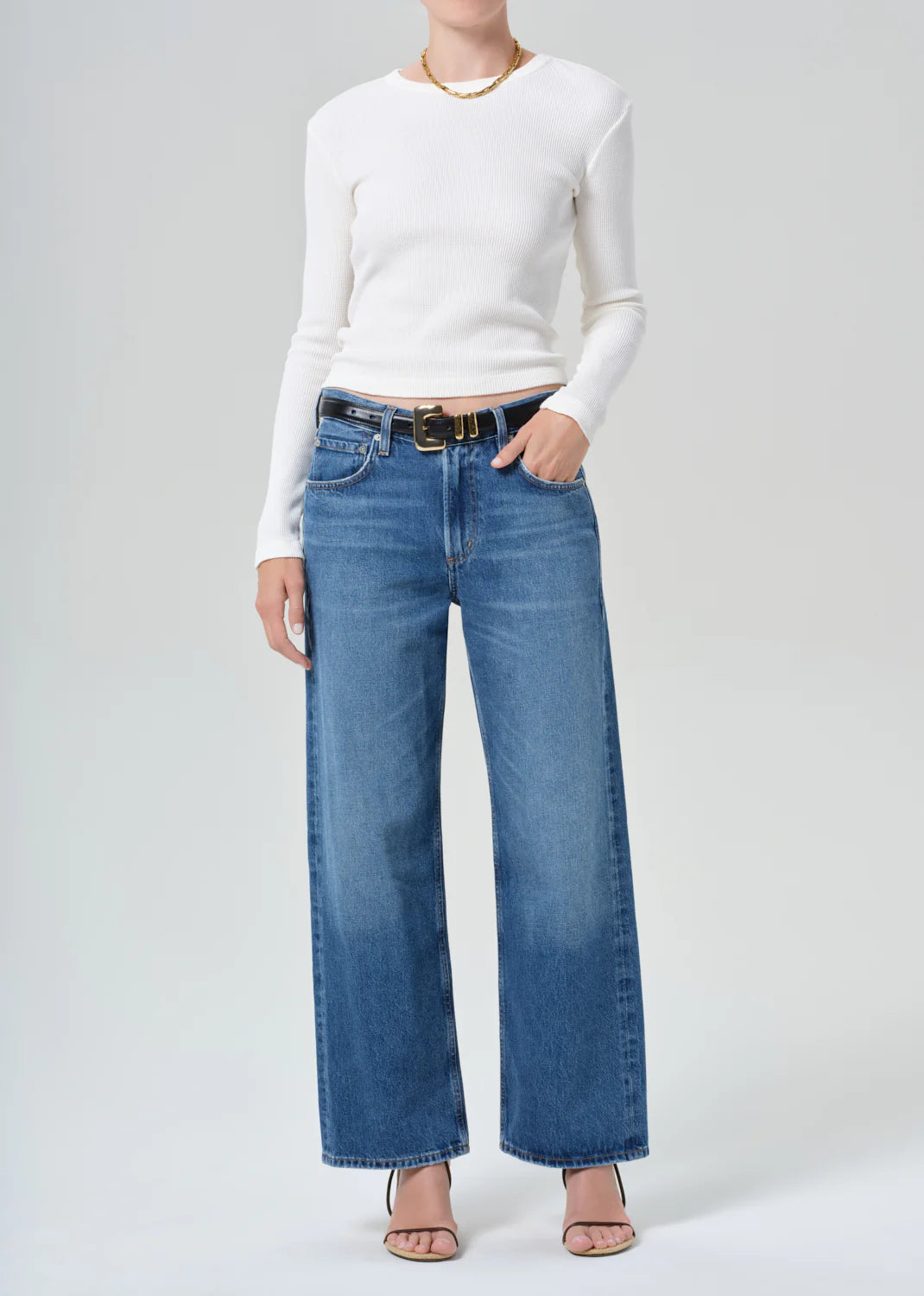 Citizens of Humanity Lindz Low Rise Easy Straight, Chaya