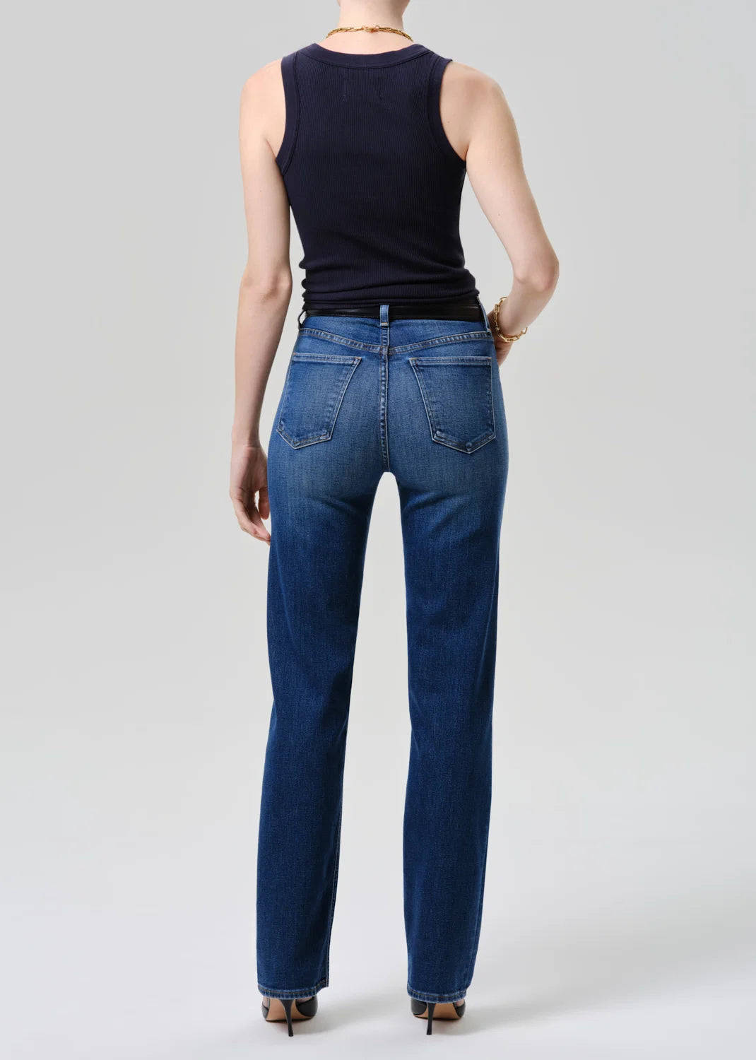 Citizens of Humanity Palma Straight Long Clean Hem, Kitten