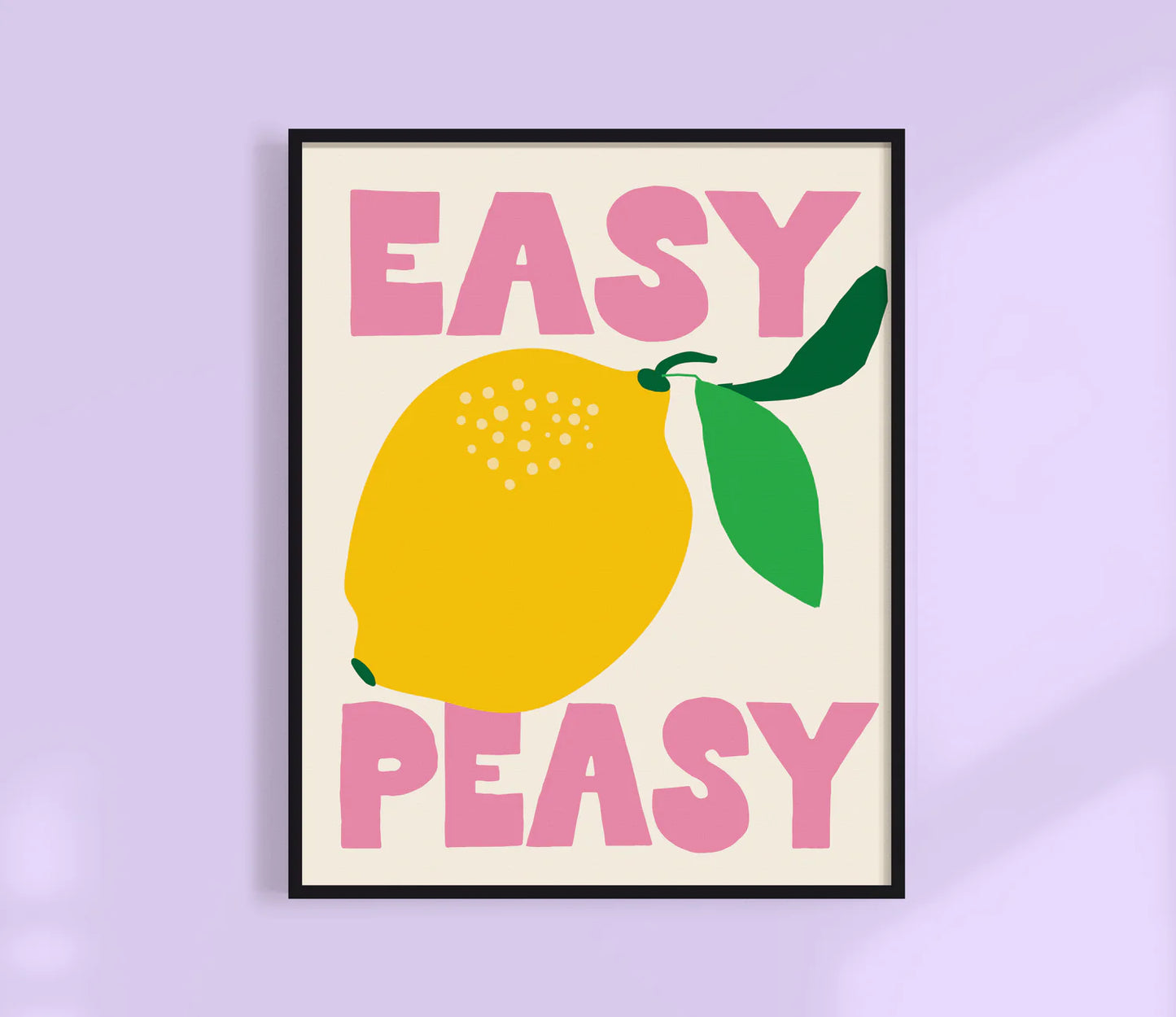 KuKu Studio Easy Peasy Lemon Squeezy Print - Multiple Options