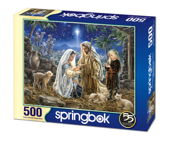 Springbok 500 Piece Holiday Puzzle - Multiple Options
