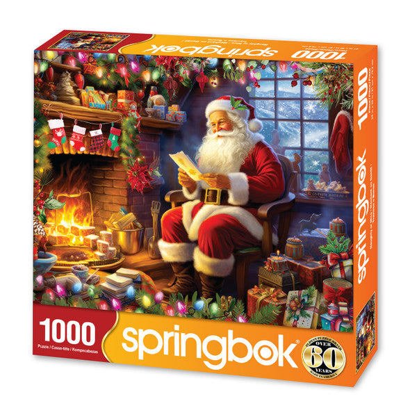 Springbok 1000 Piece Holiday Puzzle - Multiple Options