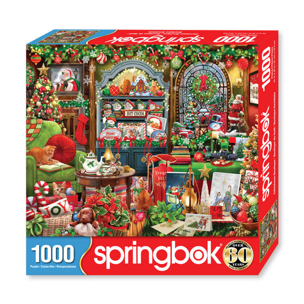 Springbok 1000 Piece Holiday Puzzle - Multiple Options