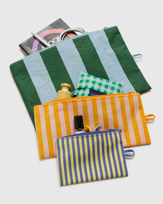 Baggu Flat Pouch Set - Multiple Options