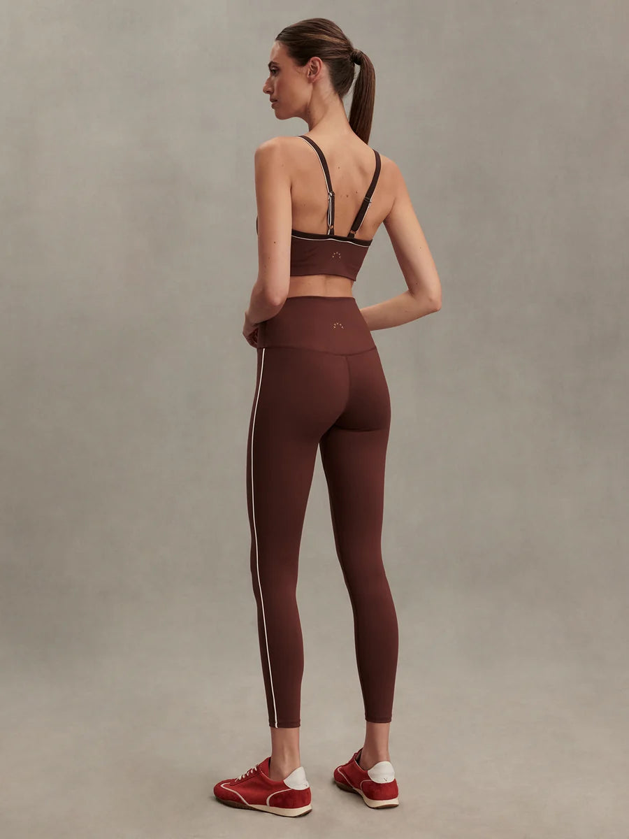 Varley FreeSoft™ Piped Legging 28", Brown Stone