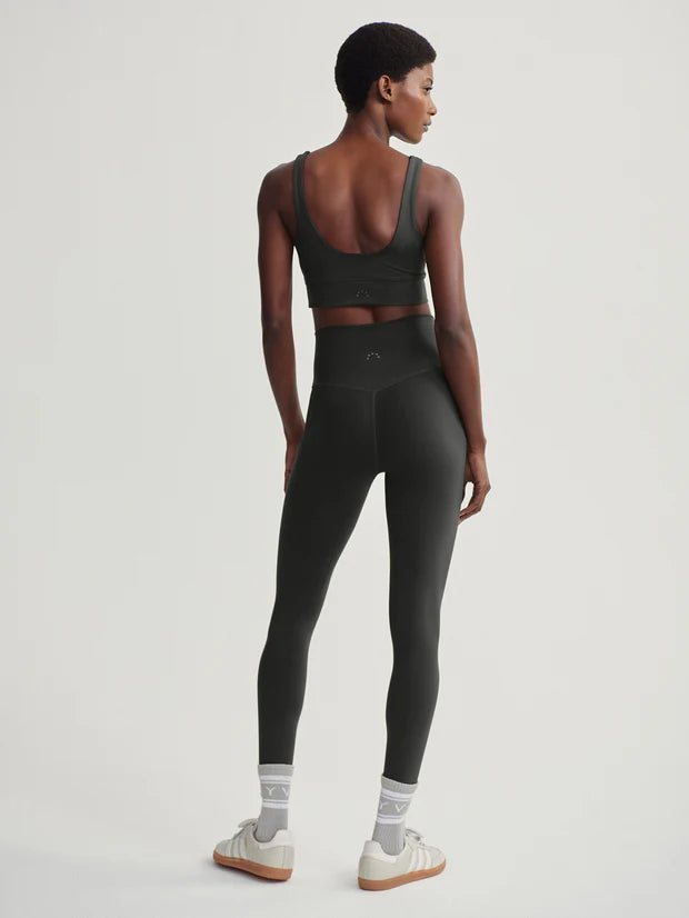 Varley Freesoft High Rise Legging 25, Dark Resin Green