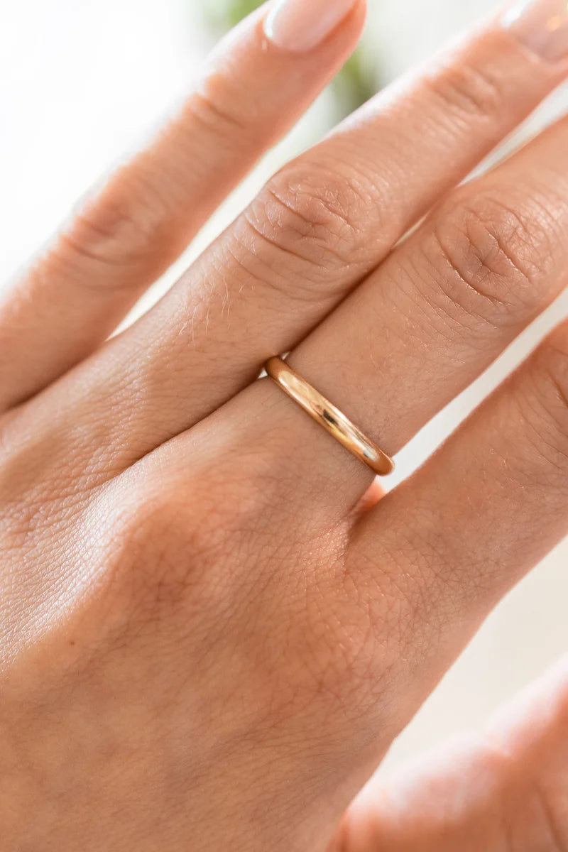 The Land of Salt Thick Round Ring - Multiple Options