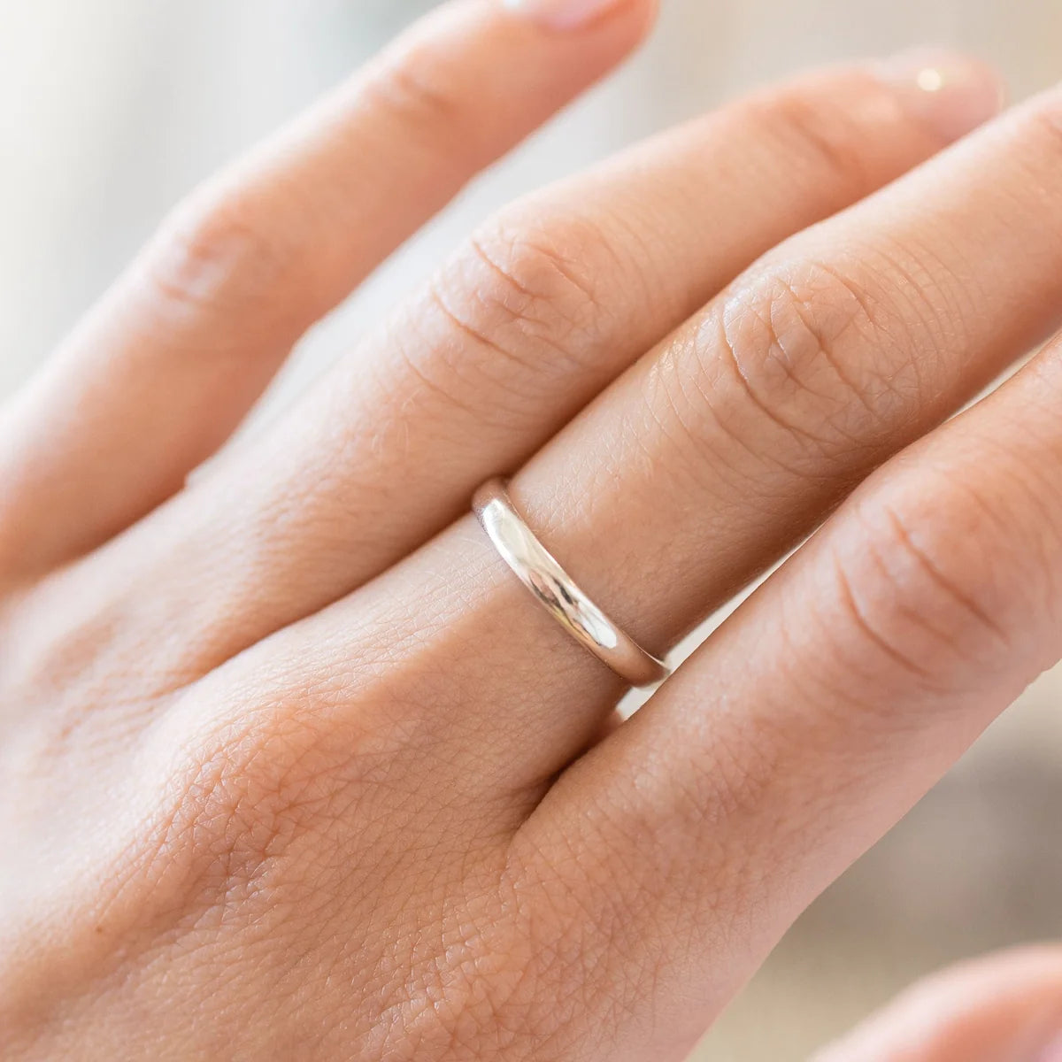 The Land of Salt Thick Round Ring - Multiple Options