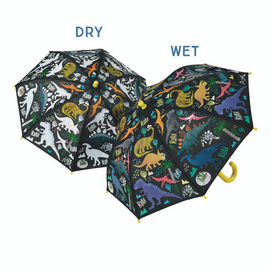 Floss & Rock Color Changing 3D Umbrella, Dinosaur