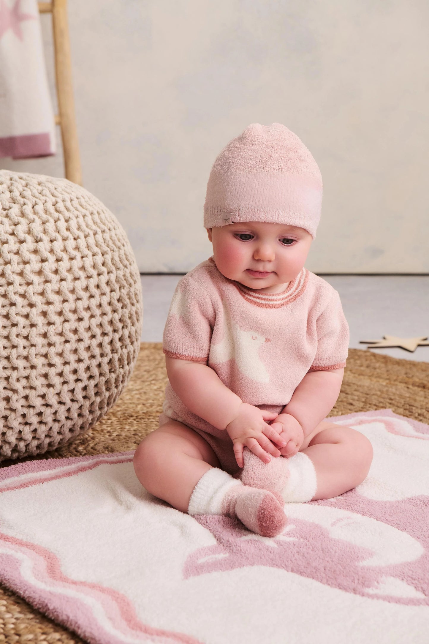 Barefoot Dreams CozyChic Lite® Baby Sock Stripe Set - Multiple Options