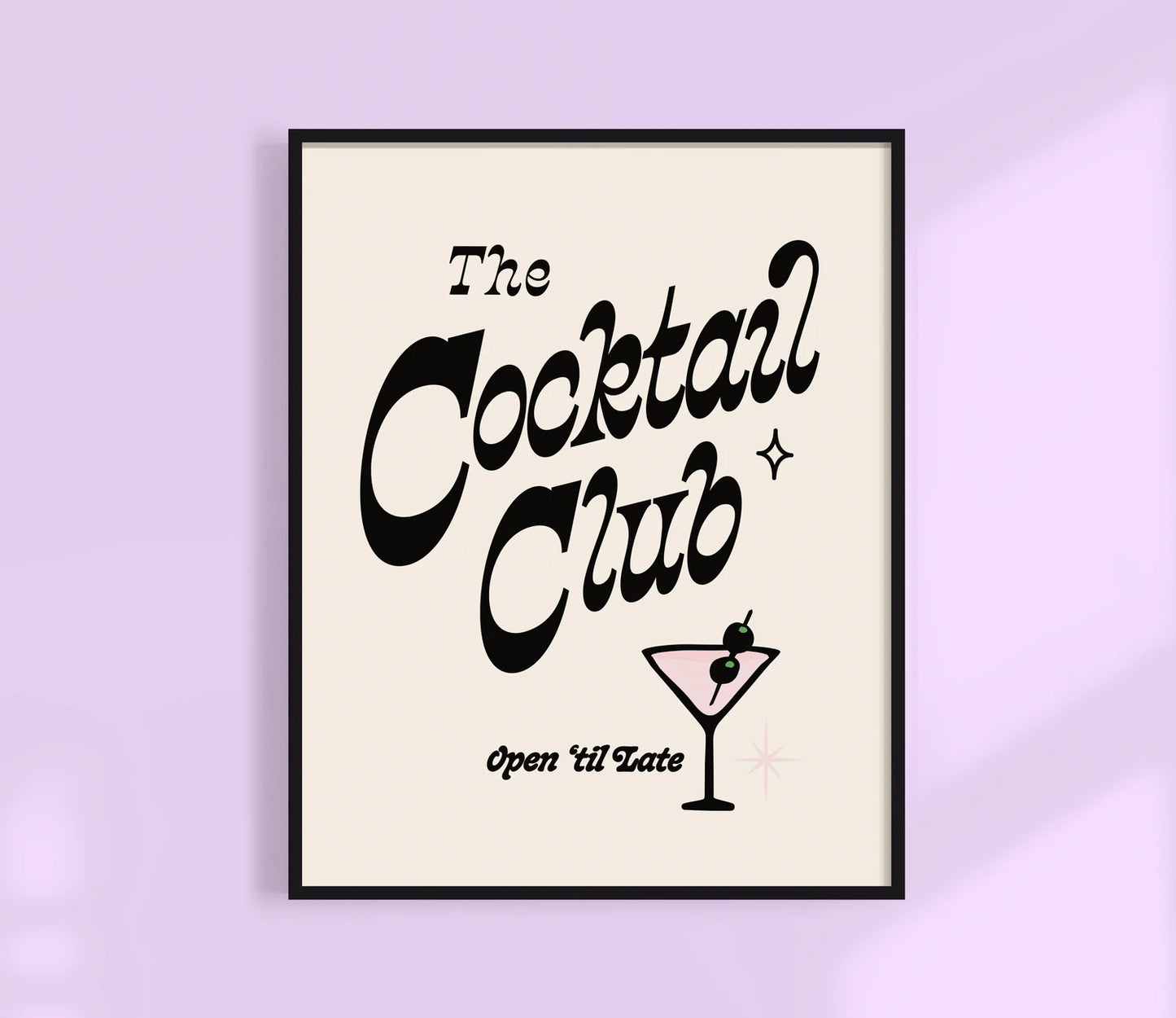 KuKu Studio Cocktail Club Print - Multiple Options