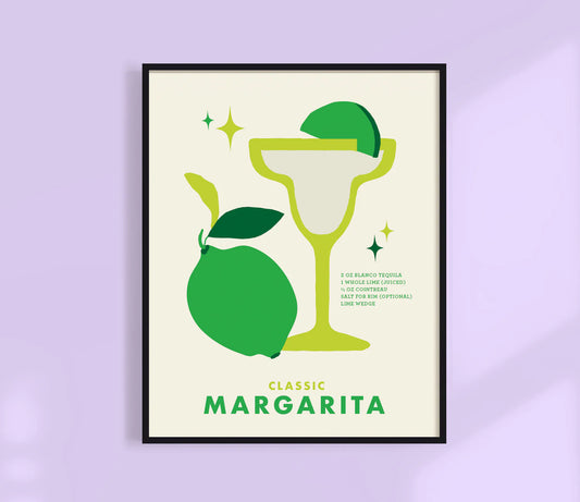 Kuku Studio Margarita Cocktail Print