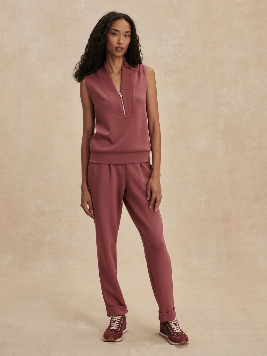 Varley The Rolled Cuff Pant 28.5", Wild Rhubarb