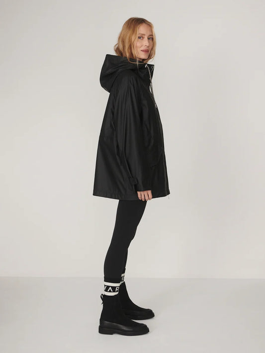 Varley Orlen Short Rain Jacket, Black