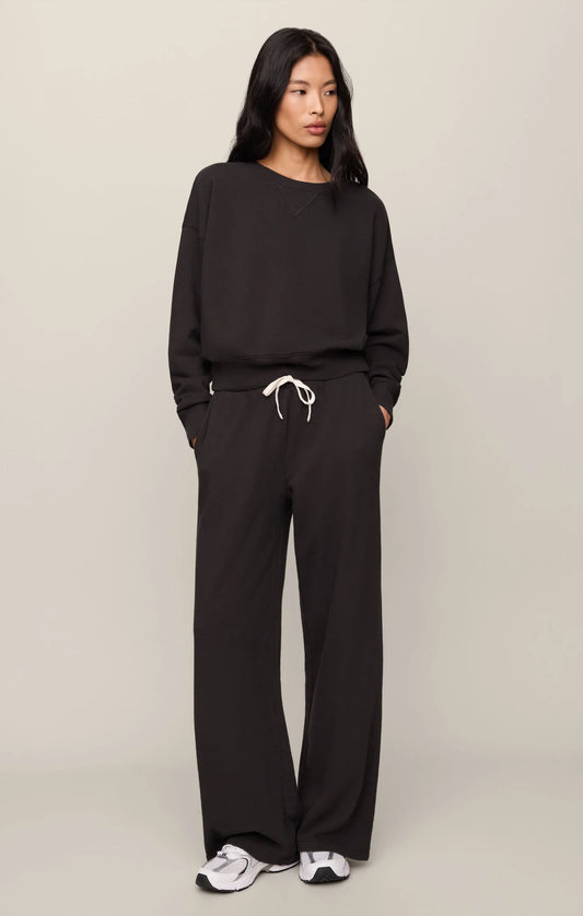 Z Supply Clubhouse Pant, Ash Black