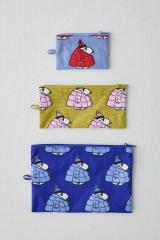 Baggu Flat Pouch Set - Multiple Options