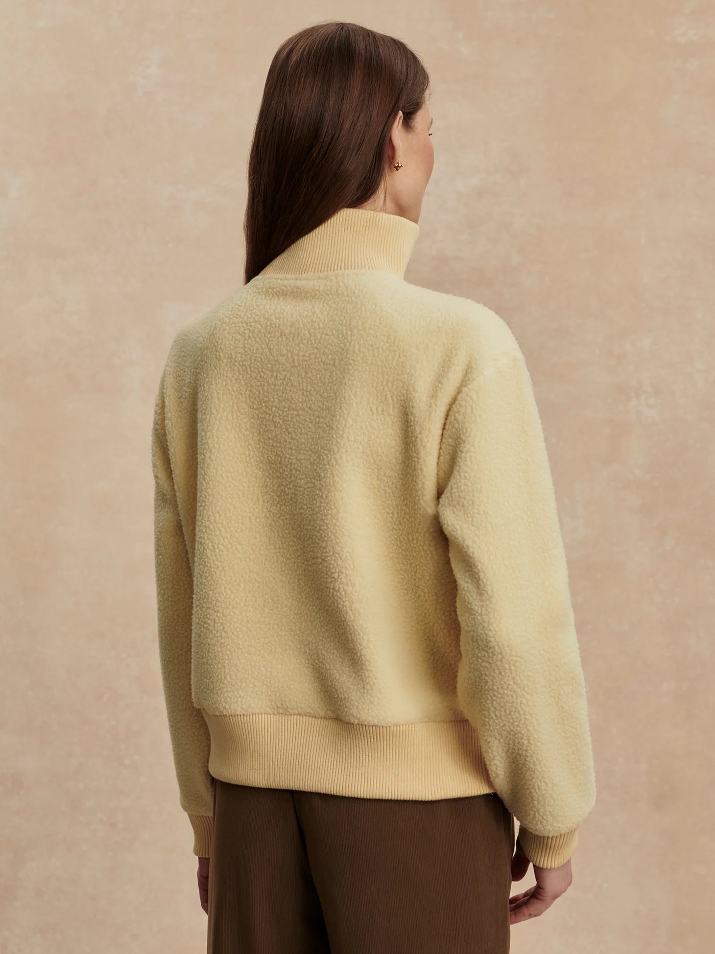 Varley Jaylin Half Zip Fleece, Reed Yellow