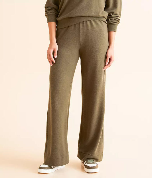 Z Supply Tessa Cozy Pant, Grape Leaf