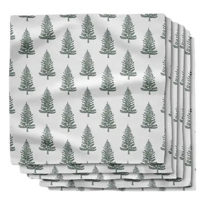 Geometry Holiday Dinner Napkin - Multiple Options