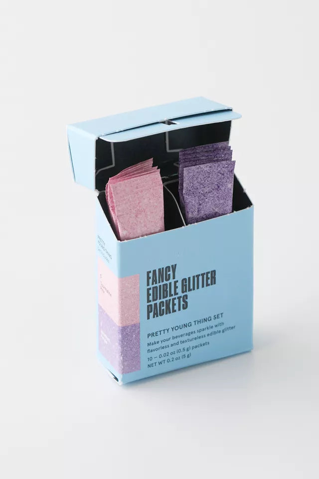 Fancy Sprinkles Edible Glitter Sachets - Multiple Options