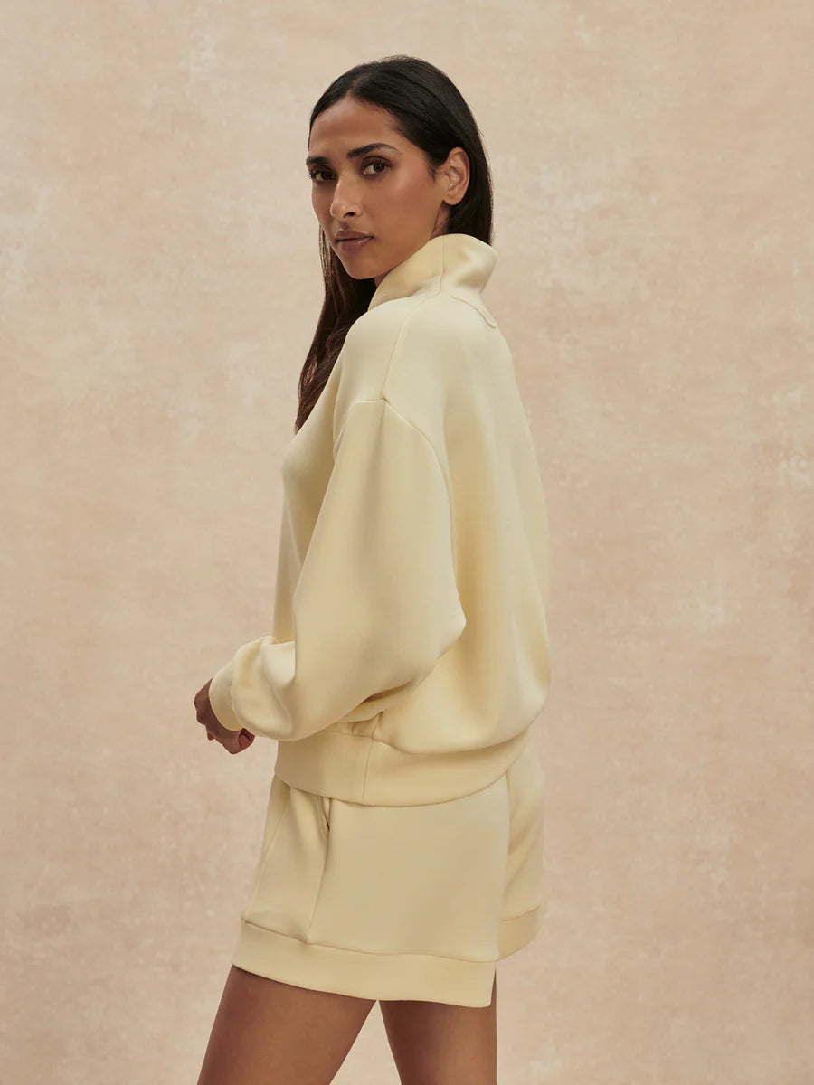 Varley Davidson Sweat, Anise Flower