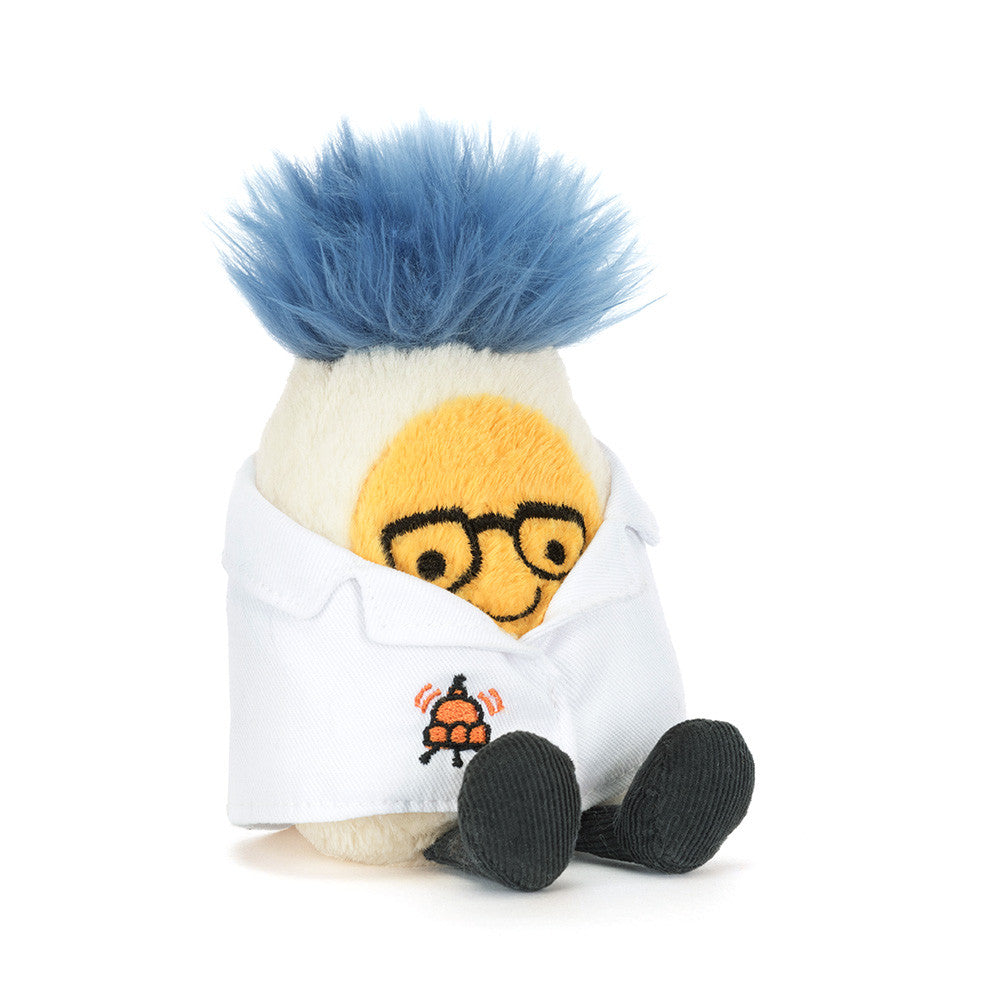 Jellycat Boiled Egg Scientist Outfit