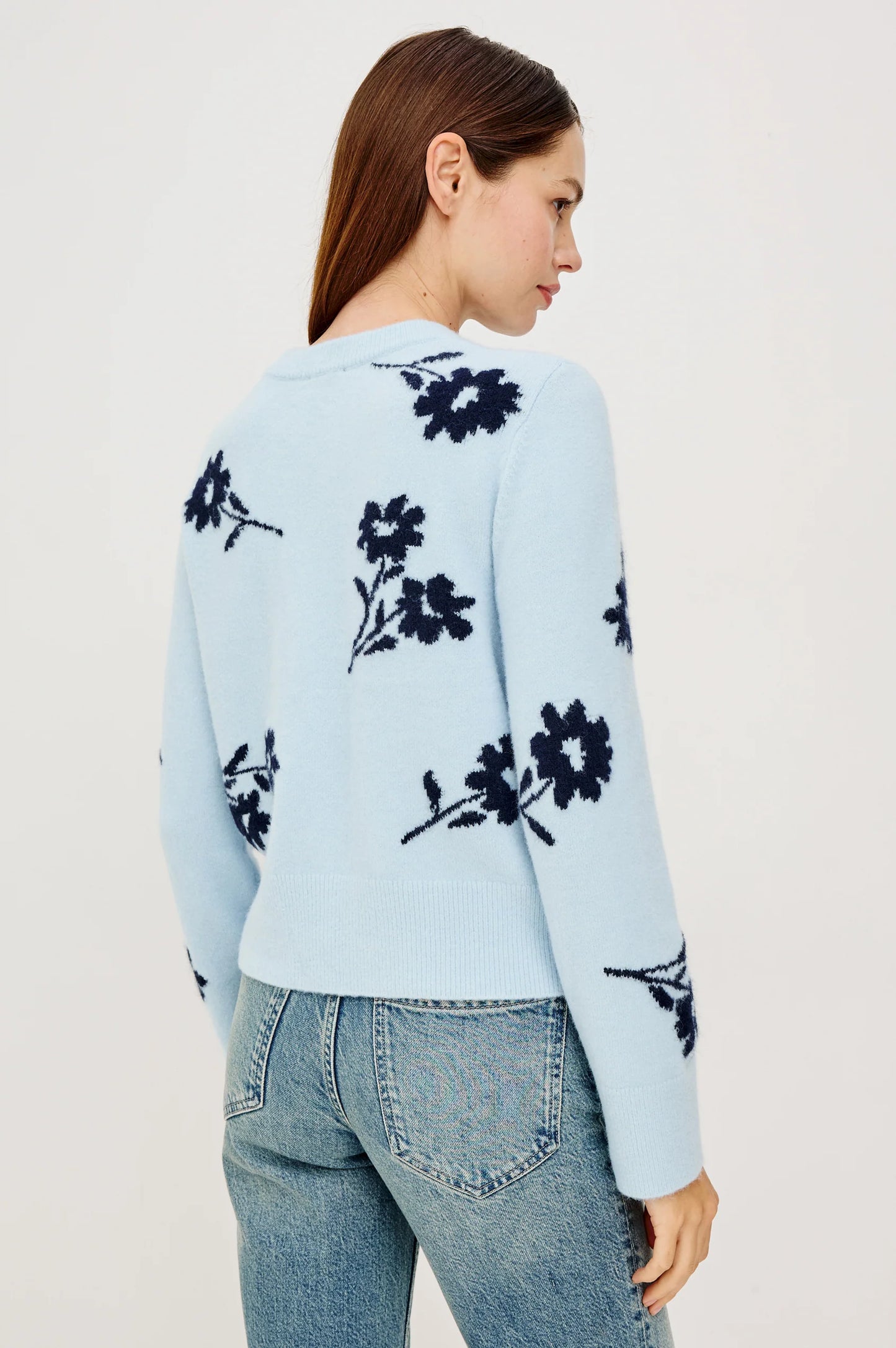 Rails Anise Sweater, Winter Blue Floral