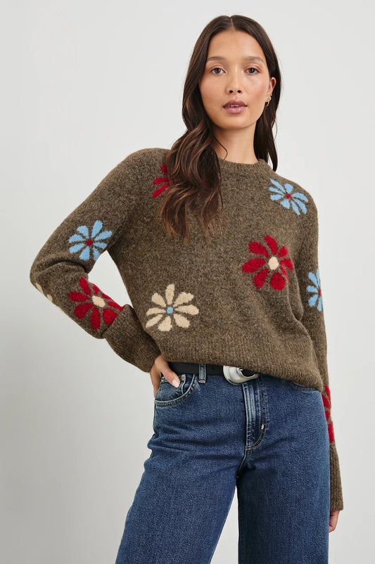 Rails Anise Sweater, Winter Floral